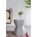 Teal Square Accent Stool H8671