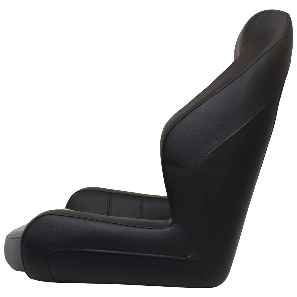 Black Gray Boat Helm Seat E214