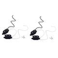 2 Sets Black Electric Bass Guitar Pickup F5713