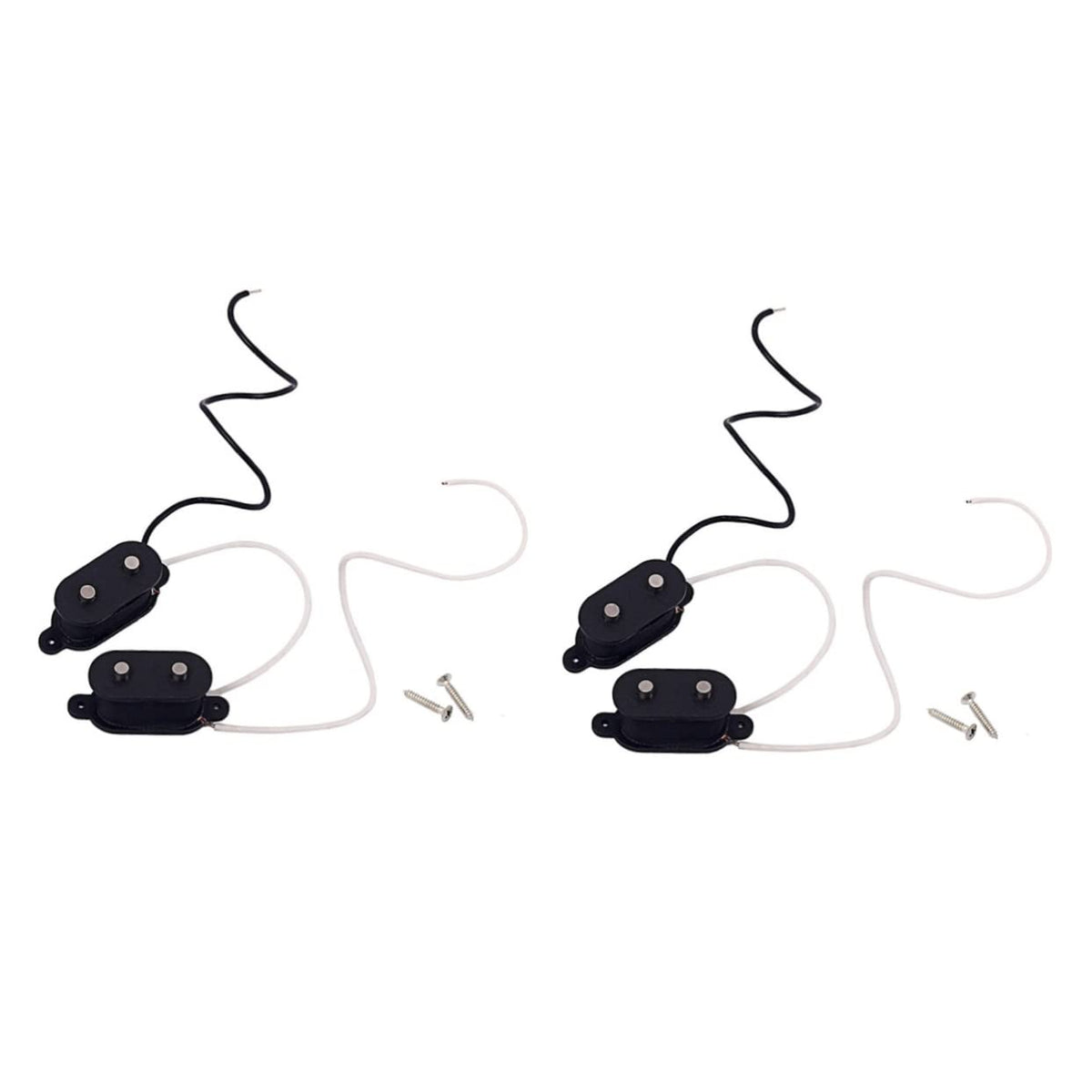 2 Sets Black Electric Bass Guitar Pickup F5713