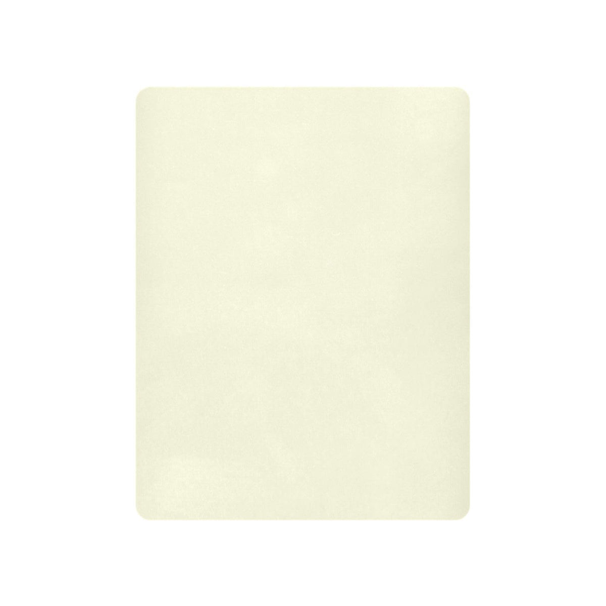 Light Yellow Fitted Crib Sheet Microfiber T769