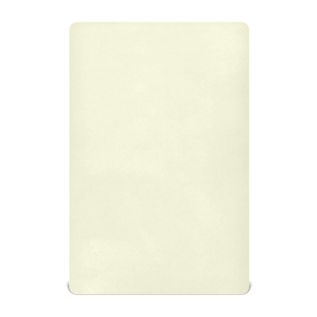 Light Yellow Fitted Crib Sheet Microfiber T769