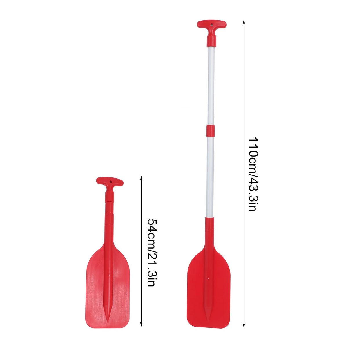 Telescoping Aluminum Boat Paddle with Non Slip T Handle T725893