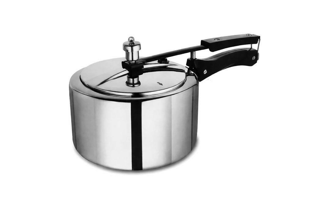 3 Litre Triply Stainless Steel Pressure Cooker I1344