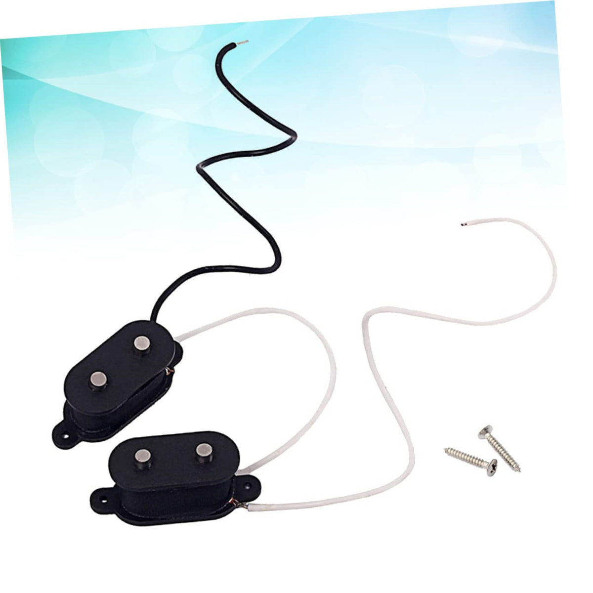 2 Sets Black Electric Bass Guitar Pickup F5713
