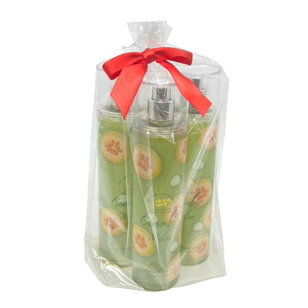 Cucumber Melon Fine Fragrance Mist 8 fl oz Pack of 3 F854894