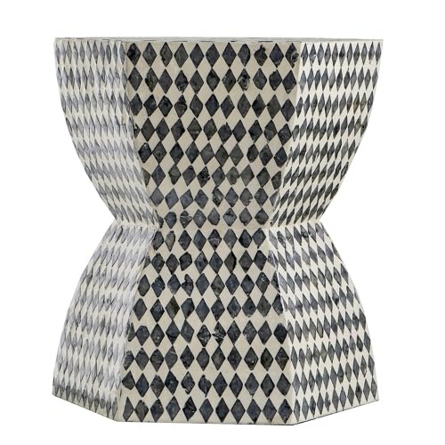Teal Square Accent Stool H8671