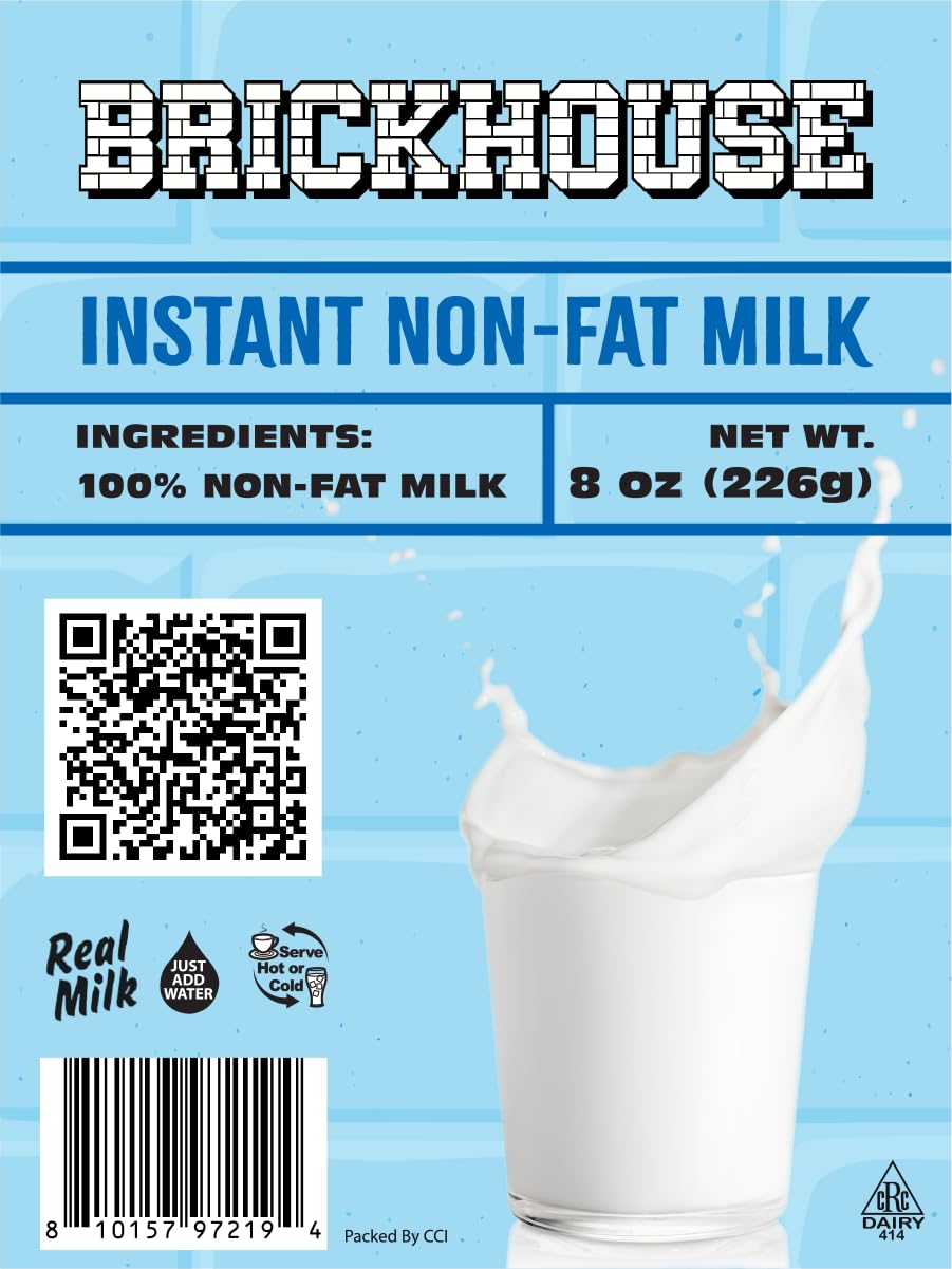 Instant Non-Fat Dry Milk Powder 8 oz L858