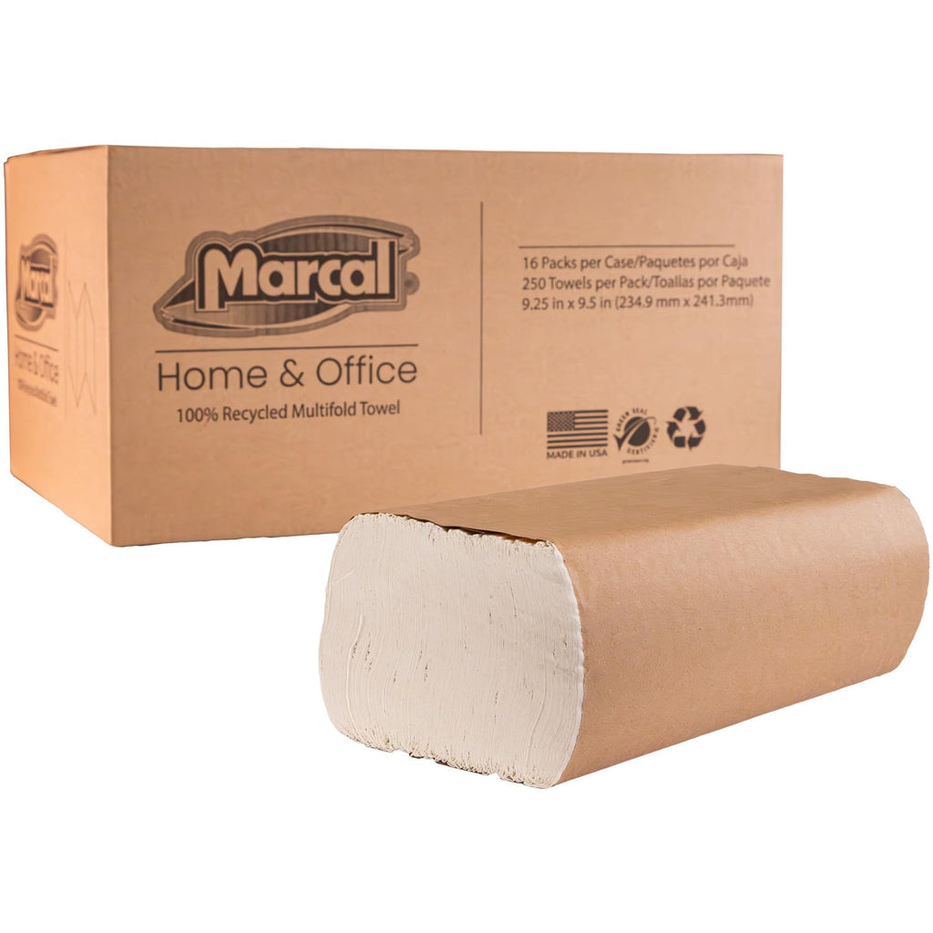 Multifold Paper Towels, White, 4,000 Sheets/Case Y605295
