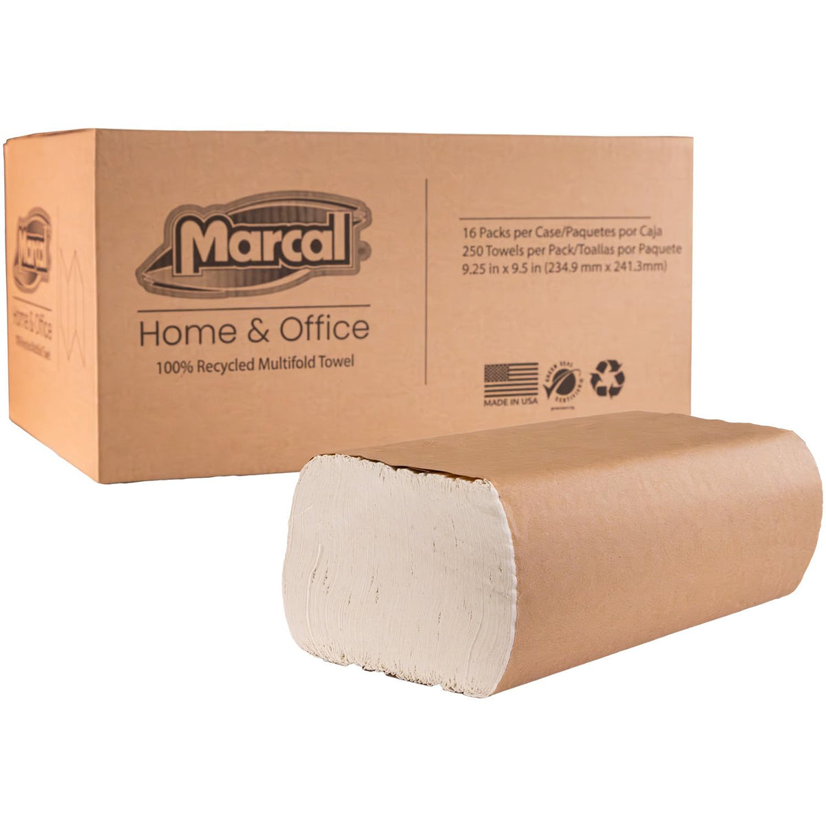 Multifold Paper Towels, White, 4,000 Sheets/Case Y605295
