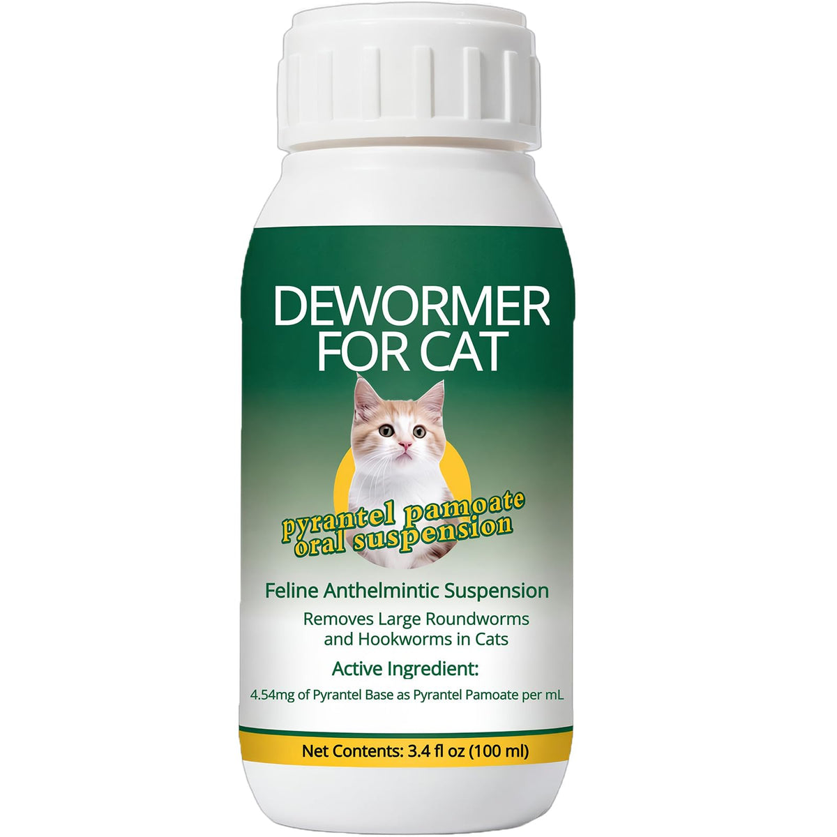 Pyrantel Pamoate Oral Suspension for Cats & Kittens, 100 mL T151745