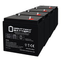 6 Volt 36 AH Rechargeable SLA AGM Battery 4 Pack L311281