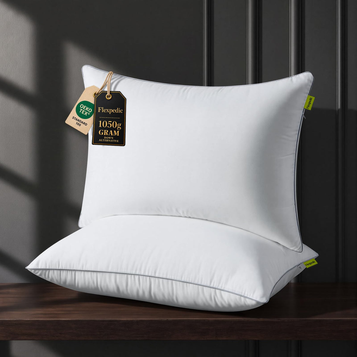 King Size Set of 2 Bed Pillows B983