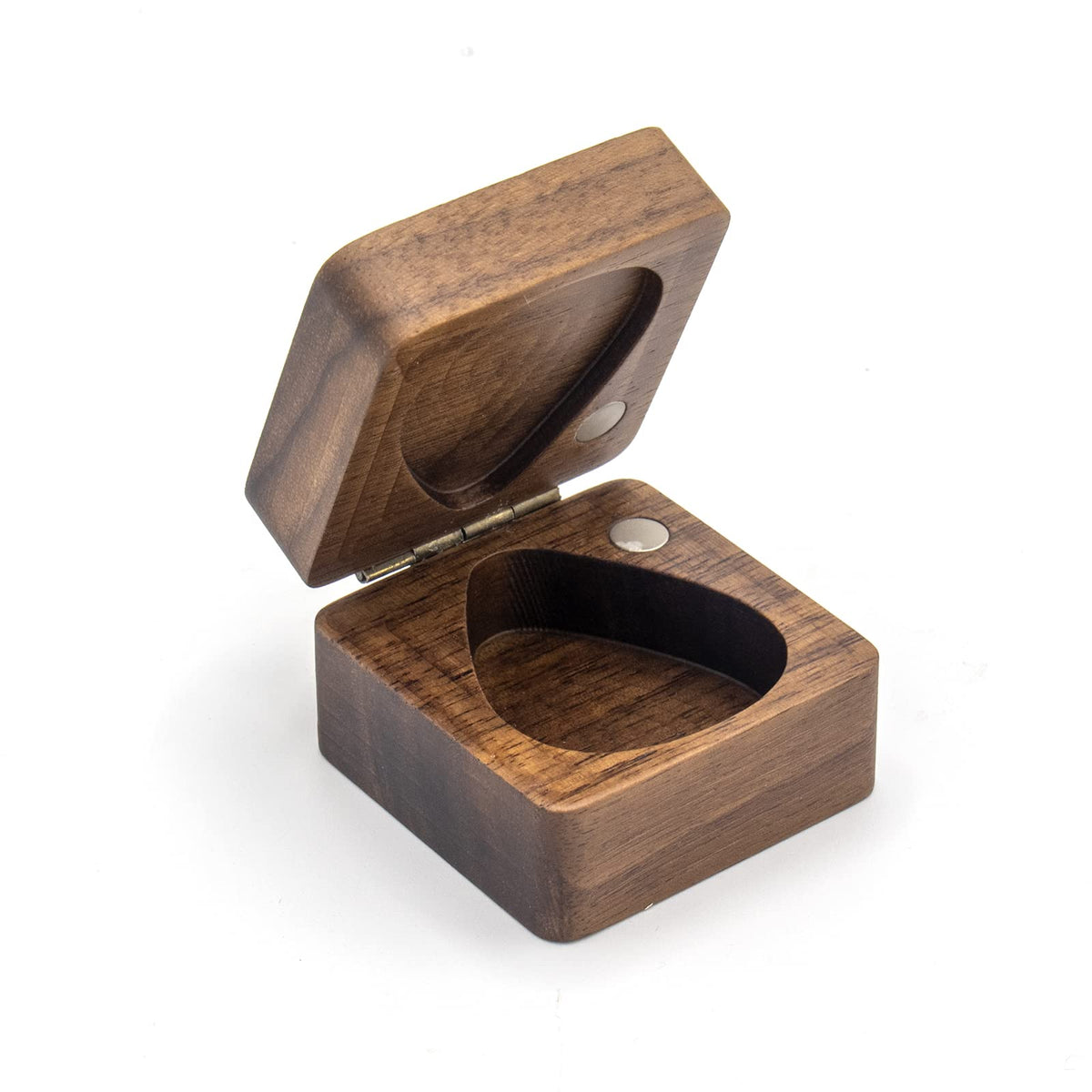 Wooden Guitar Pick Case Holder E551459