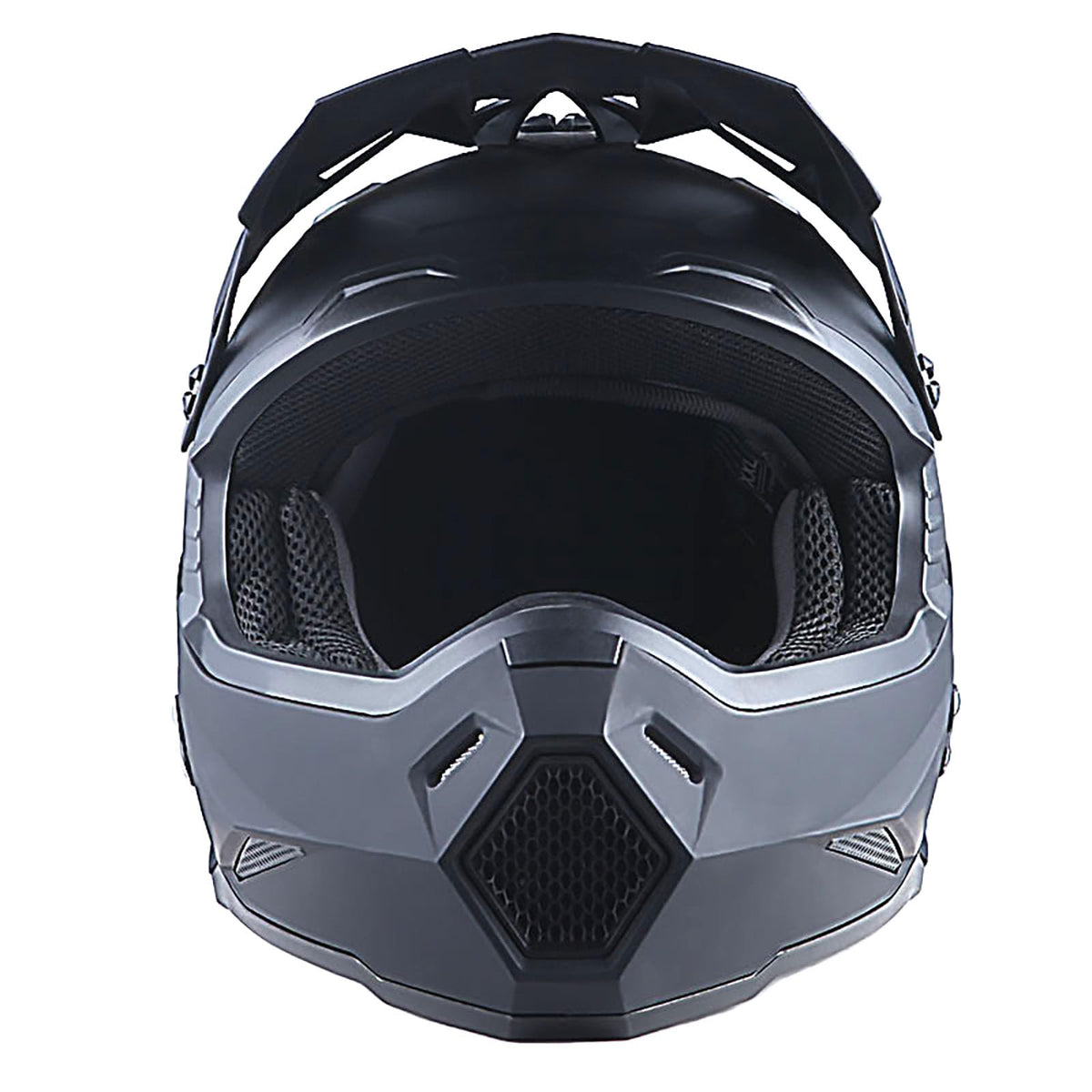 Full Face Motocross Helmet Matt Black G44216