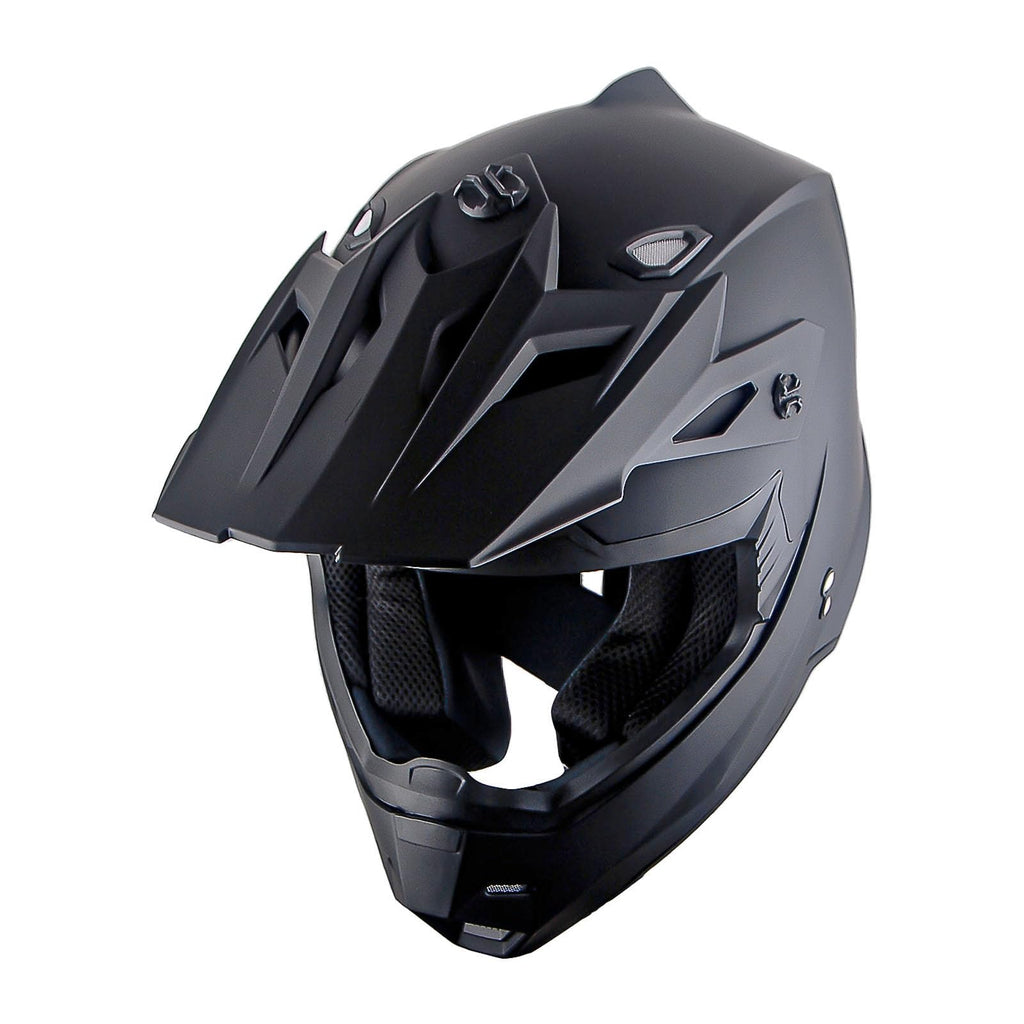 Full Face Motocross Helmet Matt Black G44216