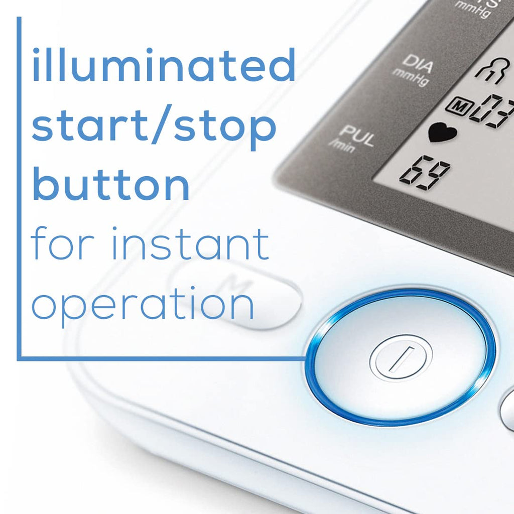 Upper Arm Blood Pressure Monitor with Large Cuff M14466