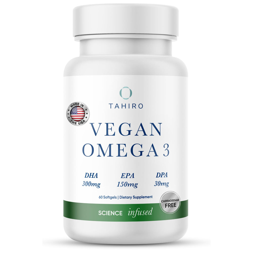 Vegan Omega-3 Softgels with DPA, DHA & EPA, 1000mg Y824