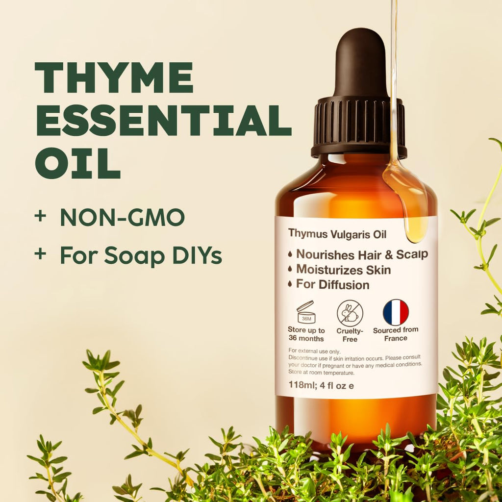 Thyme & Lavender Essential Oil Set 2x4 fl oz K227222