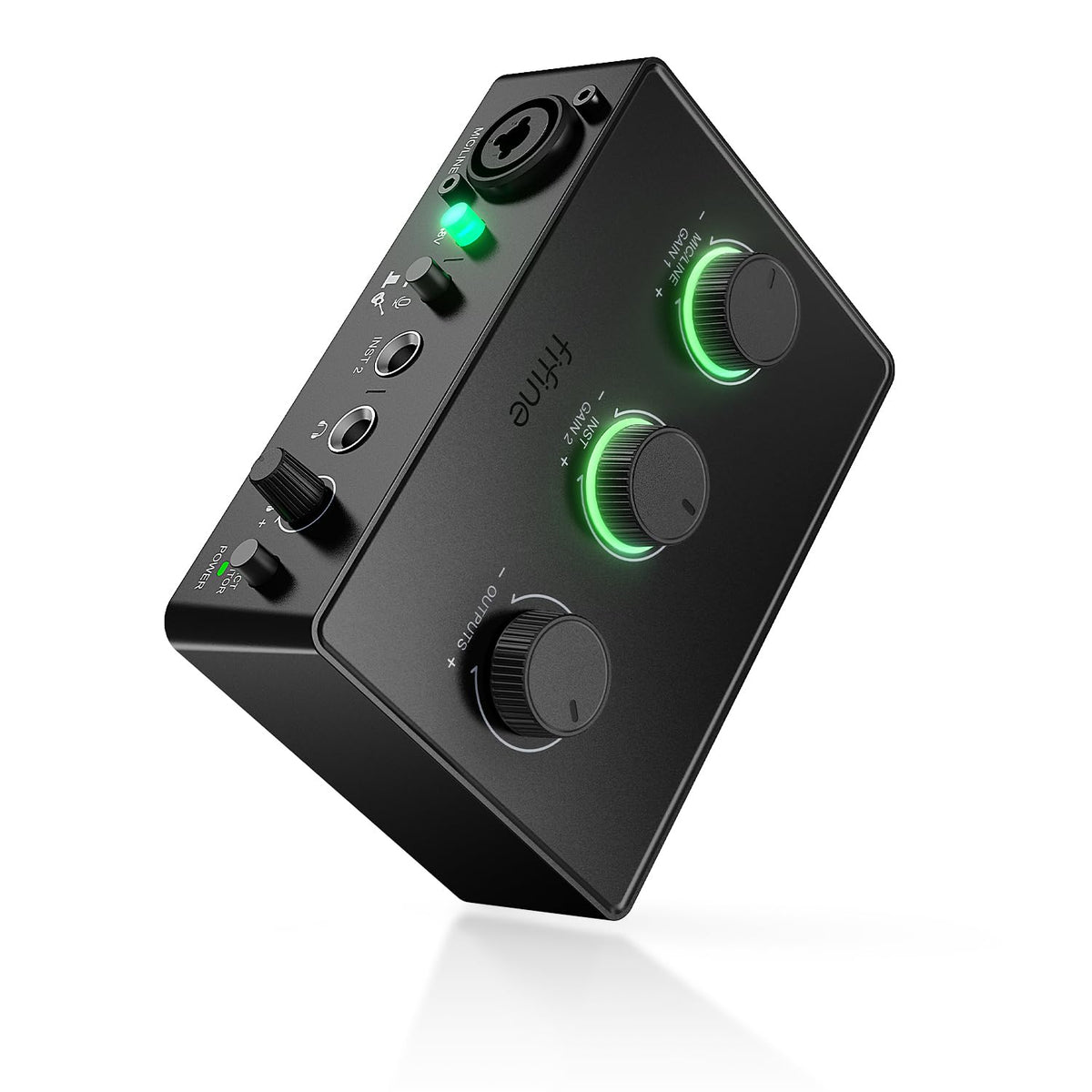 PC Audio Mixer with XLR, Monitor, 48V Phantom Power I48563