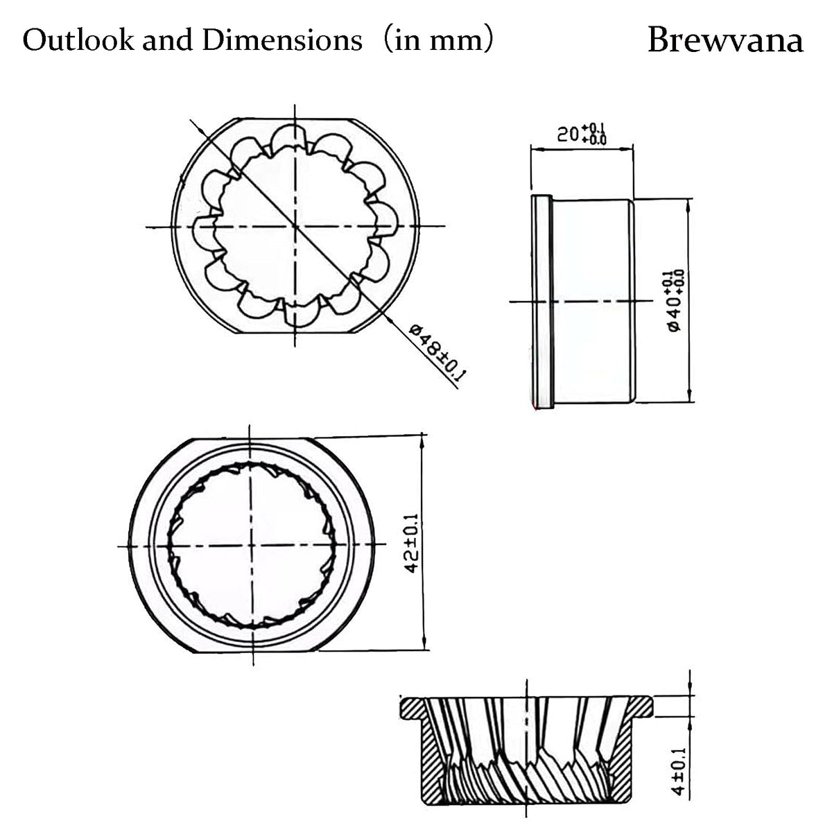 Conical Burr Set Replacement O921621