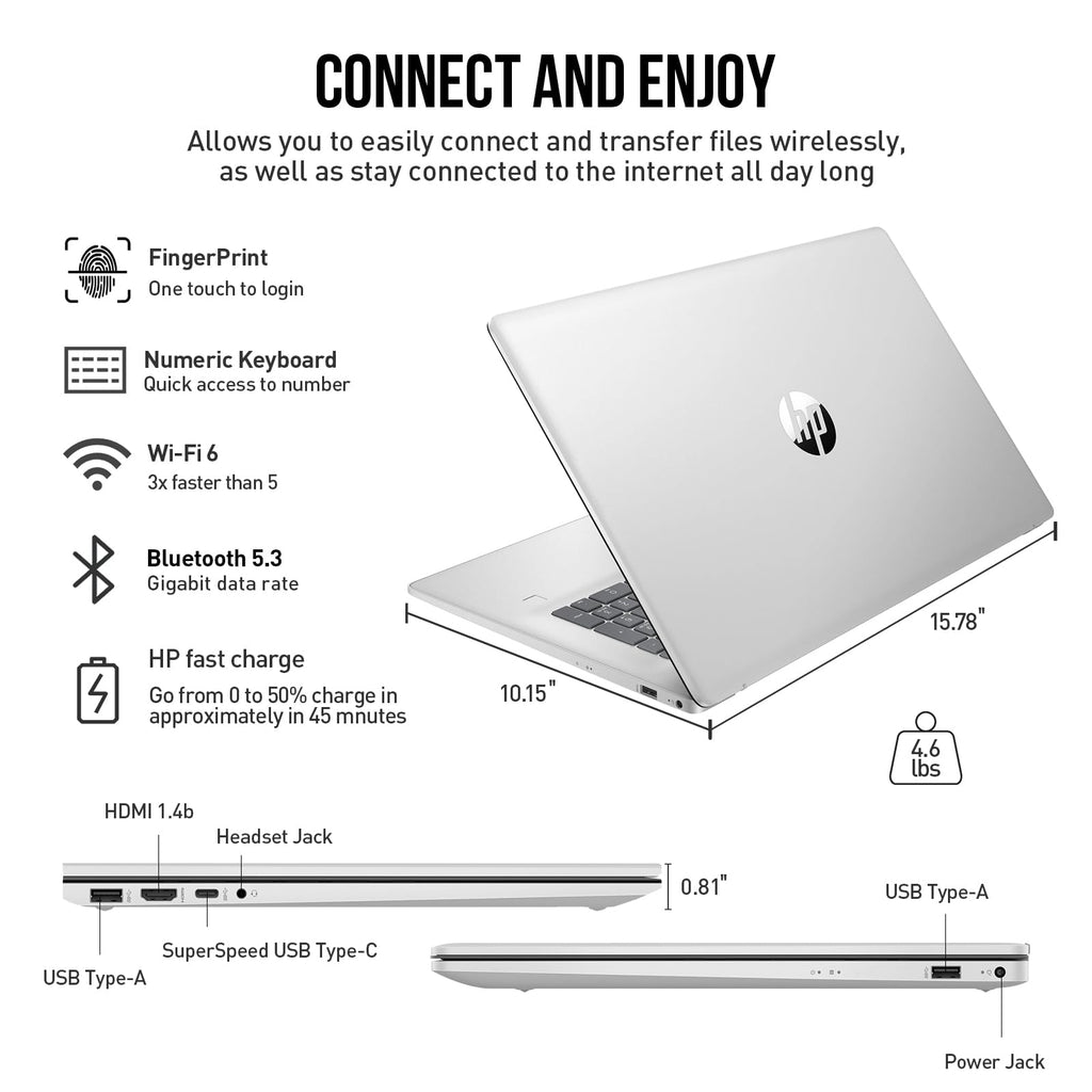 17.3 Inch Touchscreen Laptop Intel Core i7 16GB RAM 512GB SSD J251351