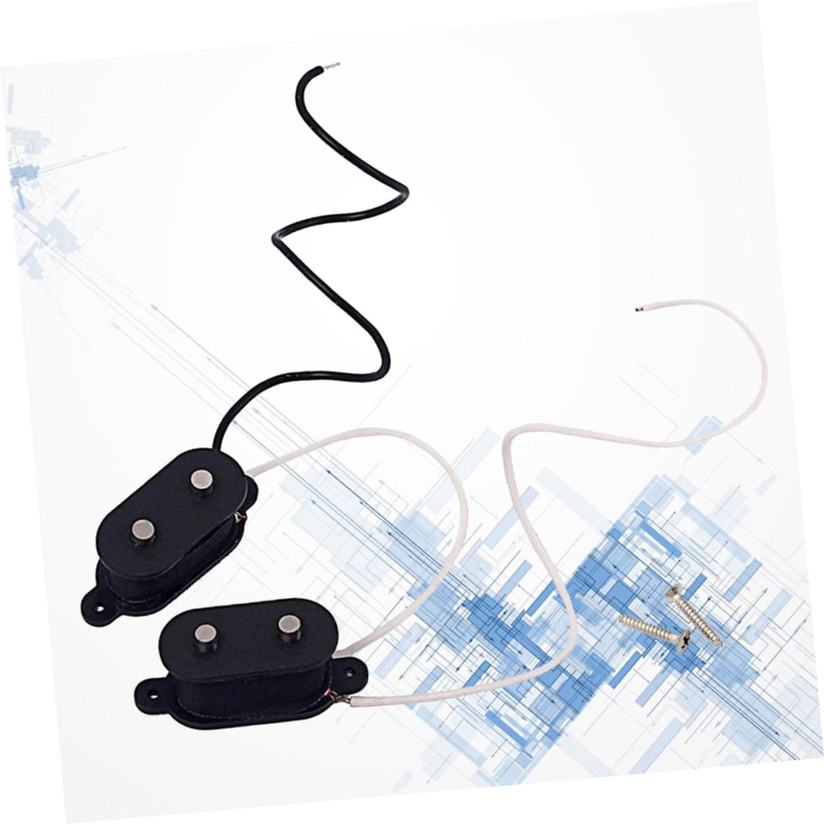 2 Sets Black Electric Bass Guitar Pickup F5713
