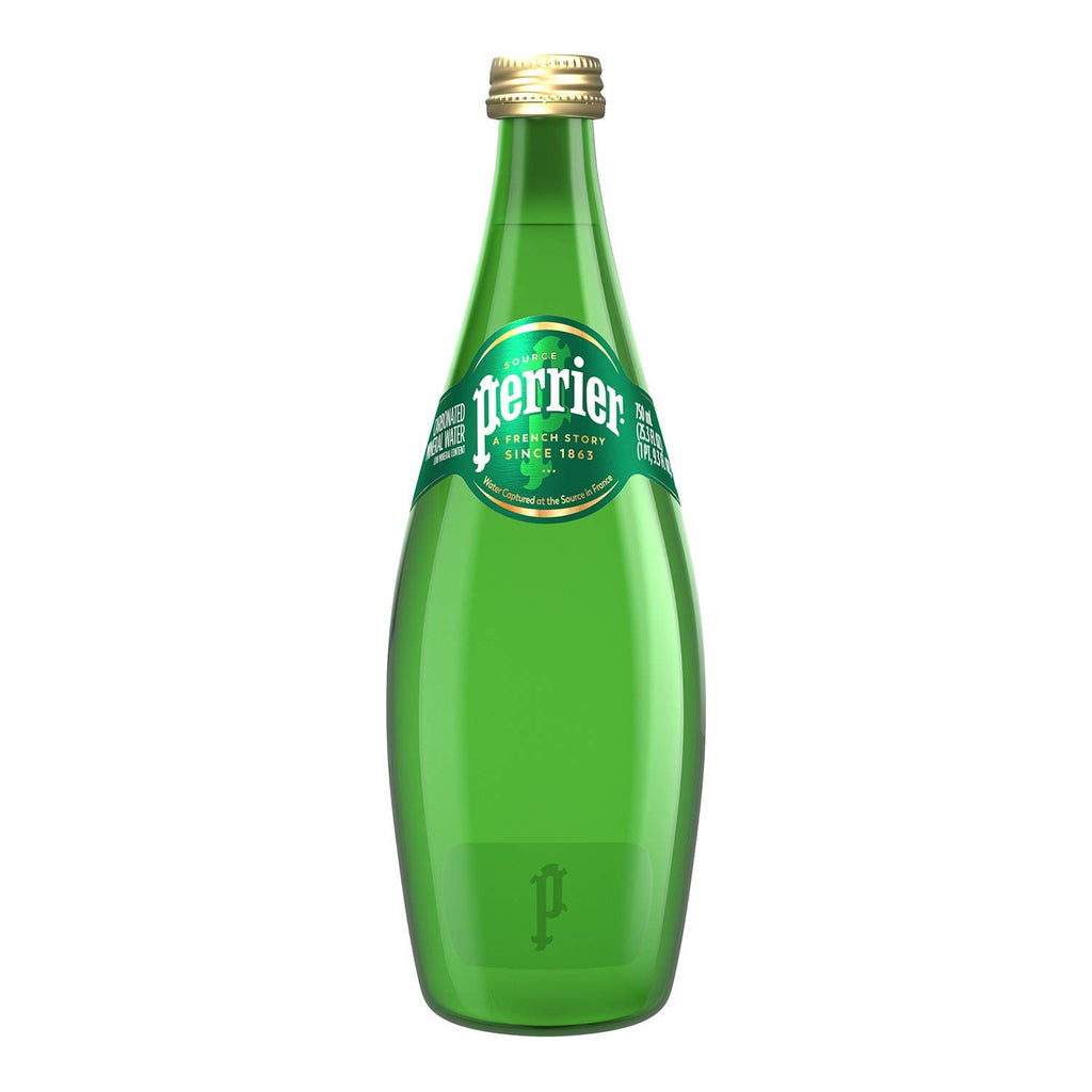 Carbonated Mineral Water 25.3 Fl Oz Glass Bottle Pack of 6 A806935