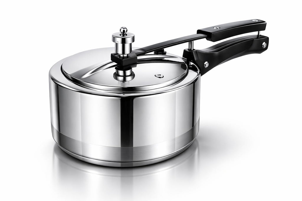 3 Litre Triply Stainless Steel Pressure Cooker I1344