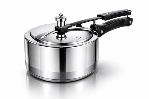 3 Litre Triply Stainless Steel Pressure Cooker I1344
