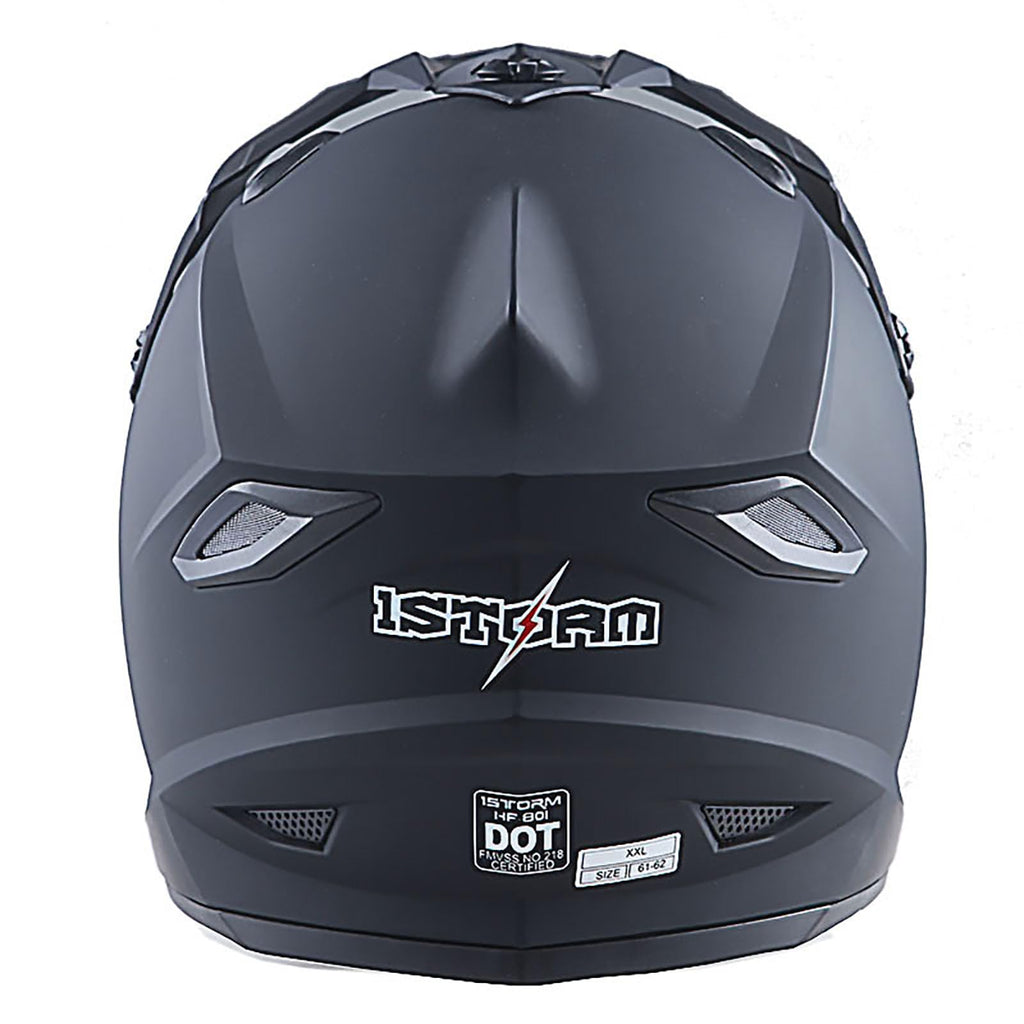 Full Face Motocross Helmet Matt Black G44216