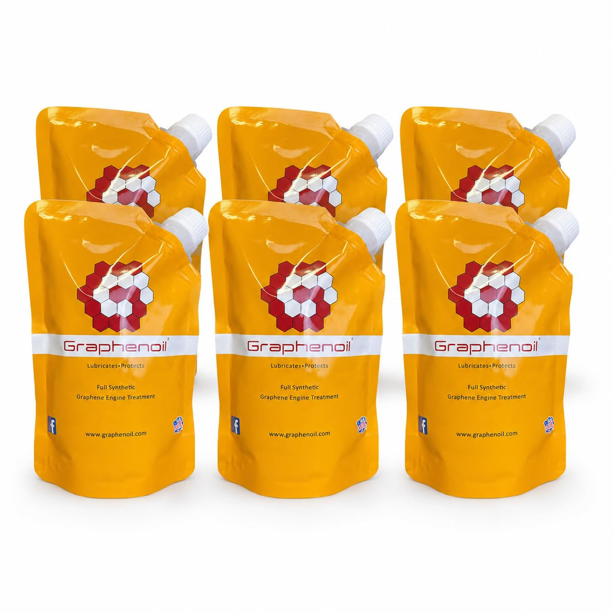 Graphene Engine Treatment, Pack of 6 – 16 oz Pouches V3073