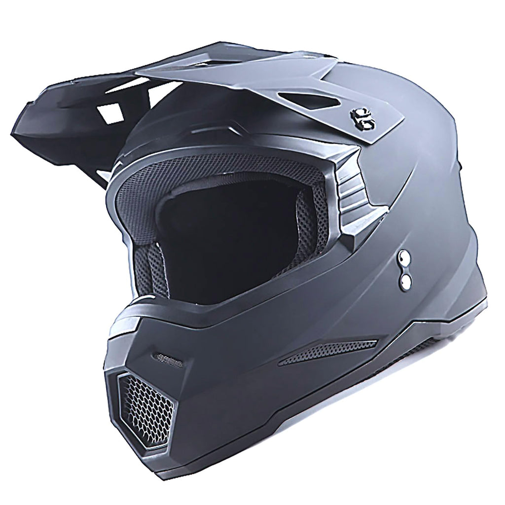 Full Face Motocross Helmet Matt Black G44216