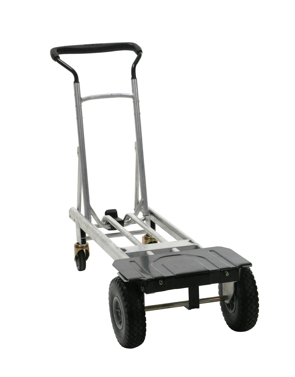 3-in-1 Folding Hand Truck Cart with Flat-Free Wheels Y824