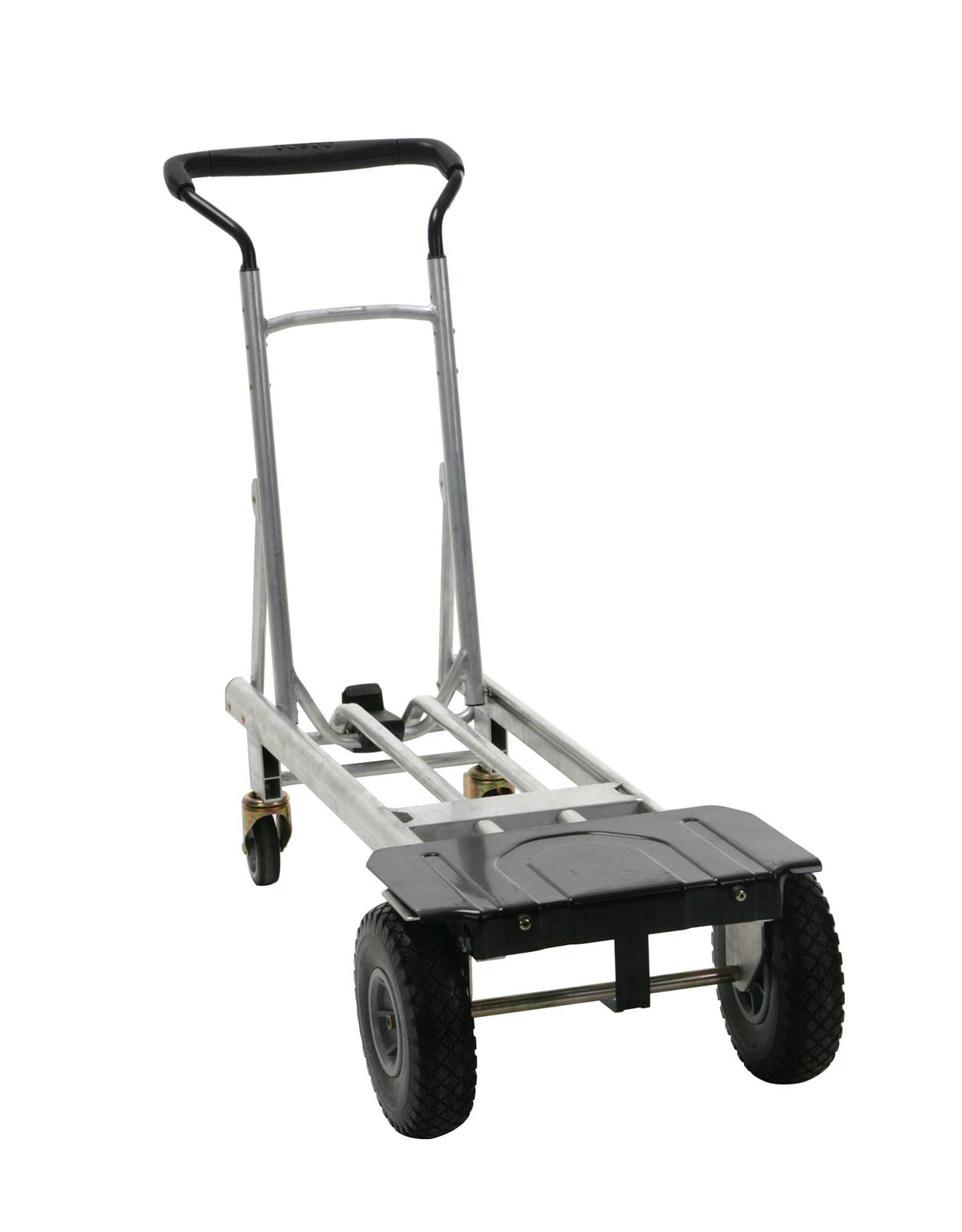 3-in-1 Folding Hand Truck Cart with Flat-Free Wheels Y824