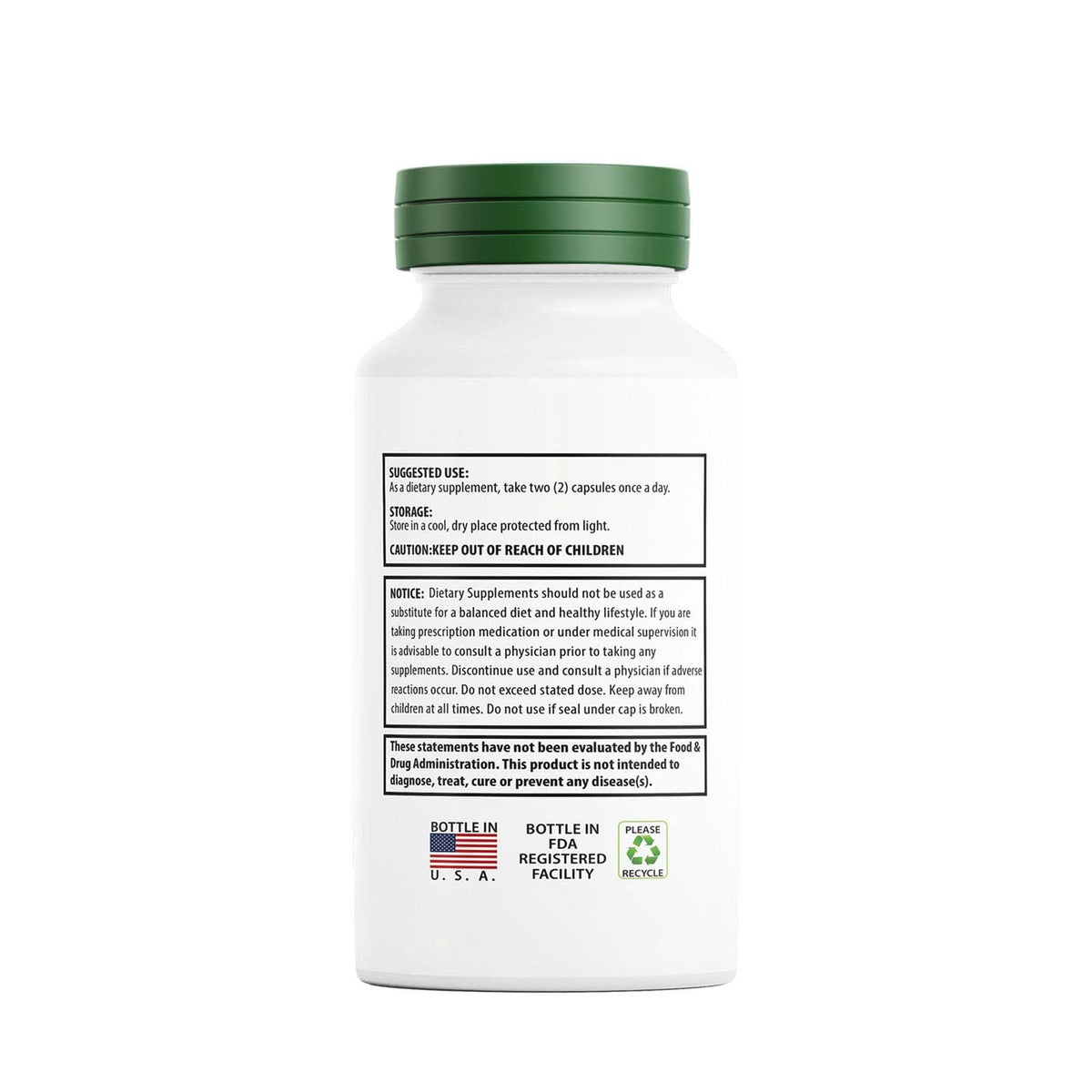 60 Capsules Supplement Pills A886954