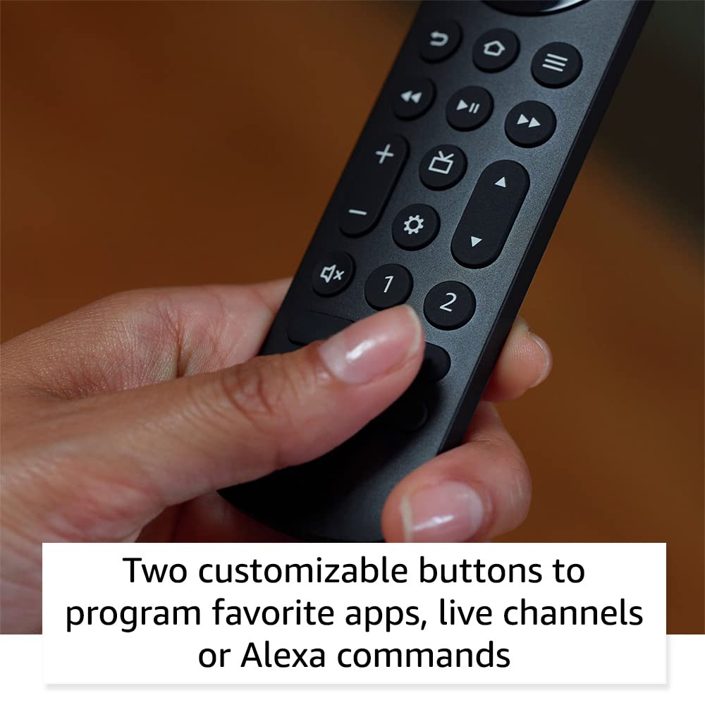 Alexa Voice Remote Pro with Remote Finder and Backlit Buttons J533