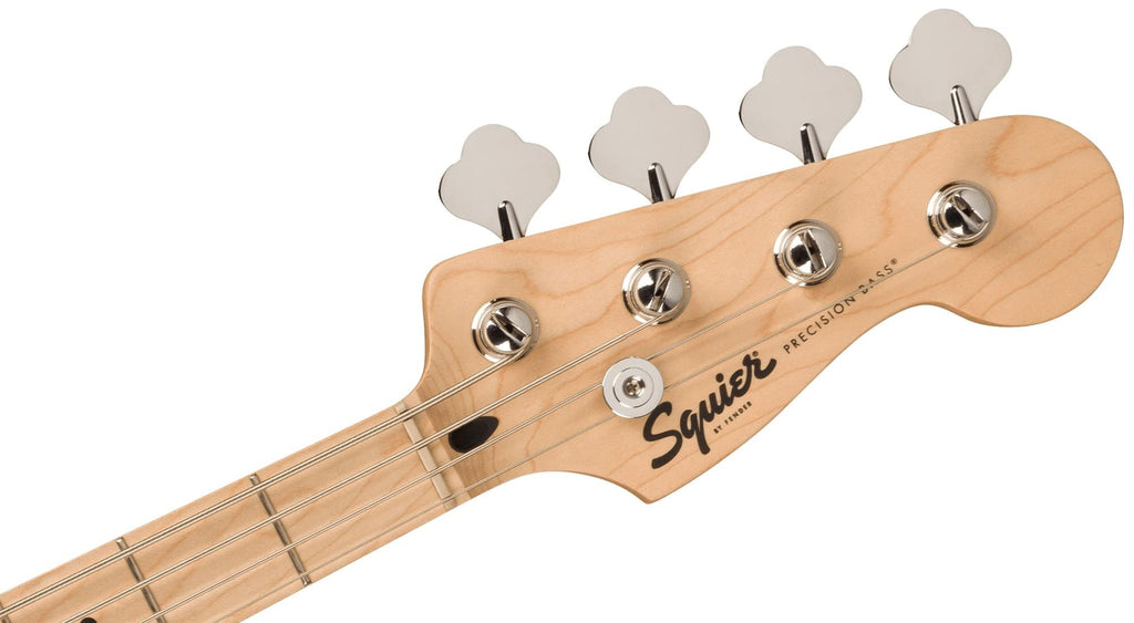 California Blue Precision Bass Guitar Bundle with Headphone Amp, Cable, Tuner, Strap S9206