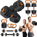Adjustable Dumbbell Set with Connector D327