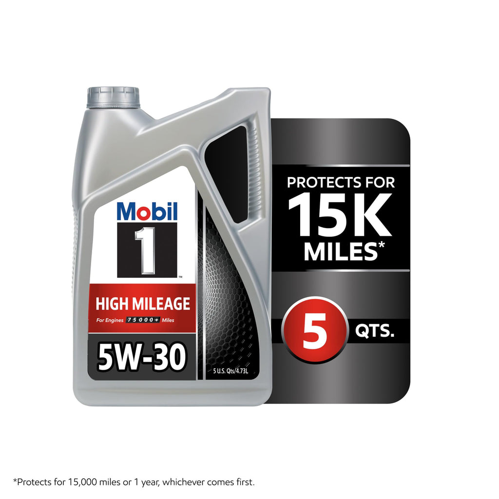 High Mileage Full Synthetic 5W-30 Motor Oil 5 Quart C660
