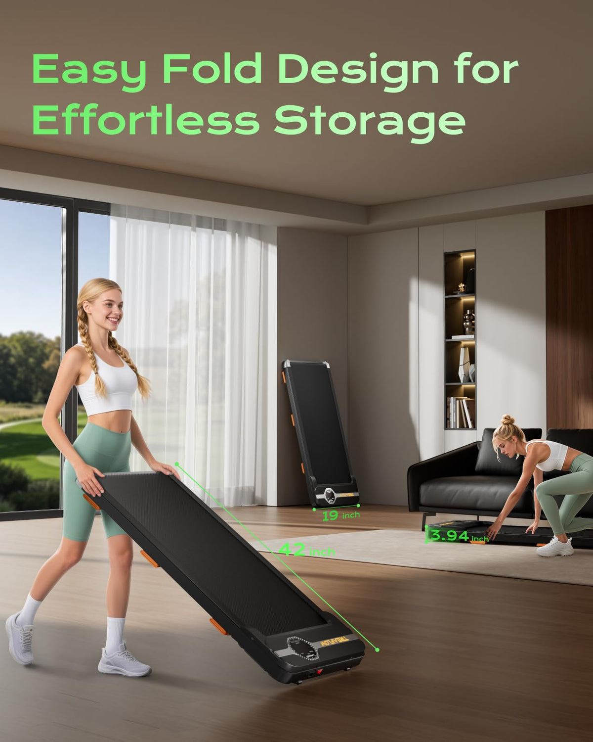 Walking Pad Treadmill Q141