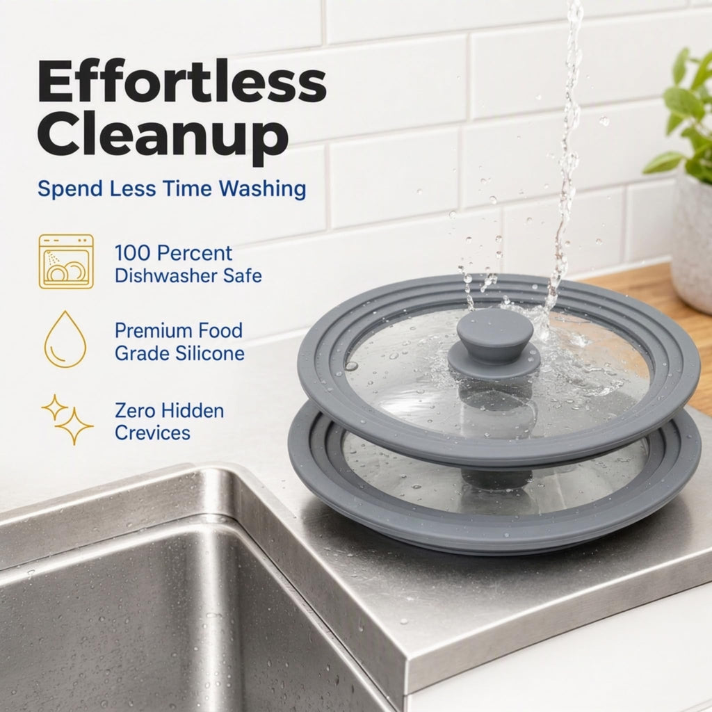 Universal Lid for Pots, Pans & Skillets, 7.5-11.5" S30376