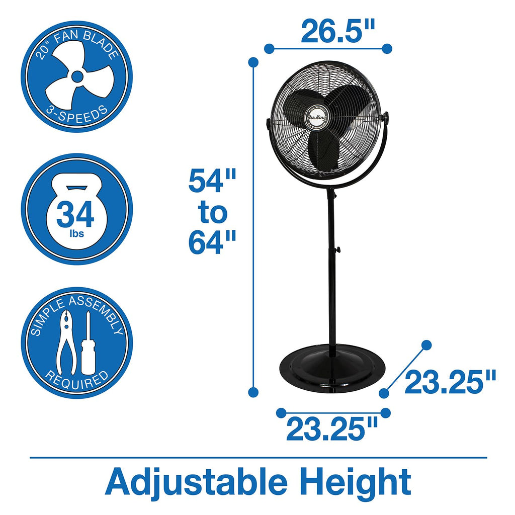 20-Inch Pedestal Fan R45967