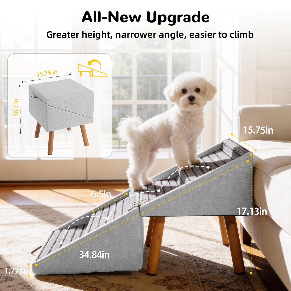 Dog Safety Ramp for Small Dogs Z4700