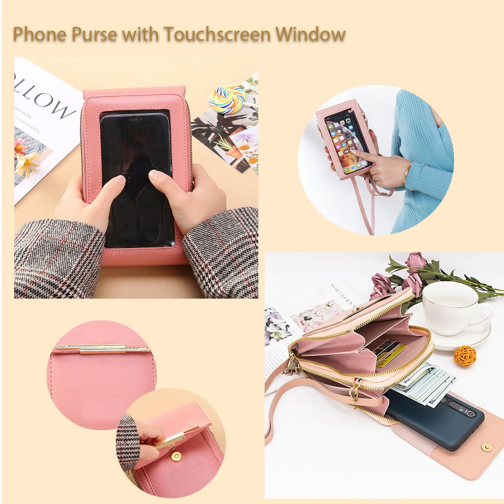 Anti-Theft Leather Crossbody Bag H60460