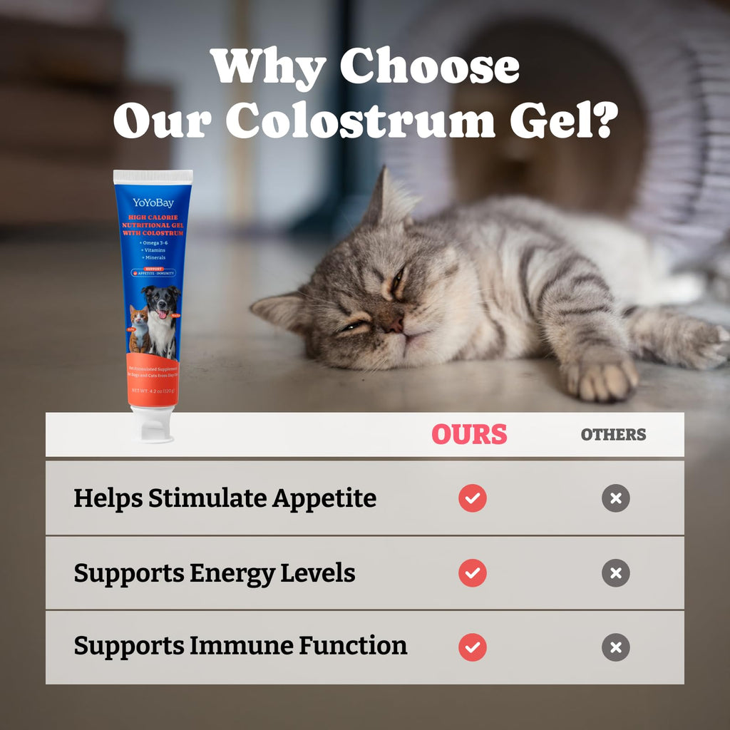 Bovine Colostrum Gel for Dogs & Cats S233
