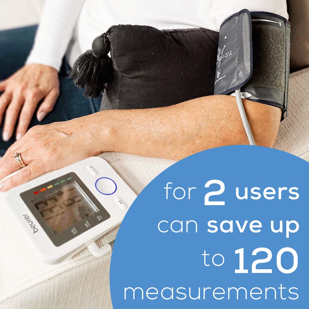 Upper Arm Blood Pressure Monitor with Large Cuff M14466