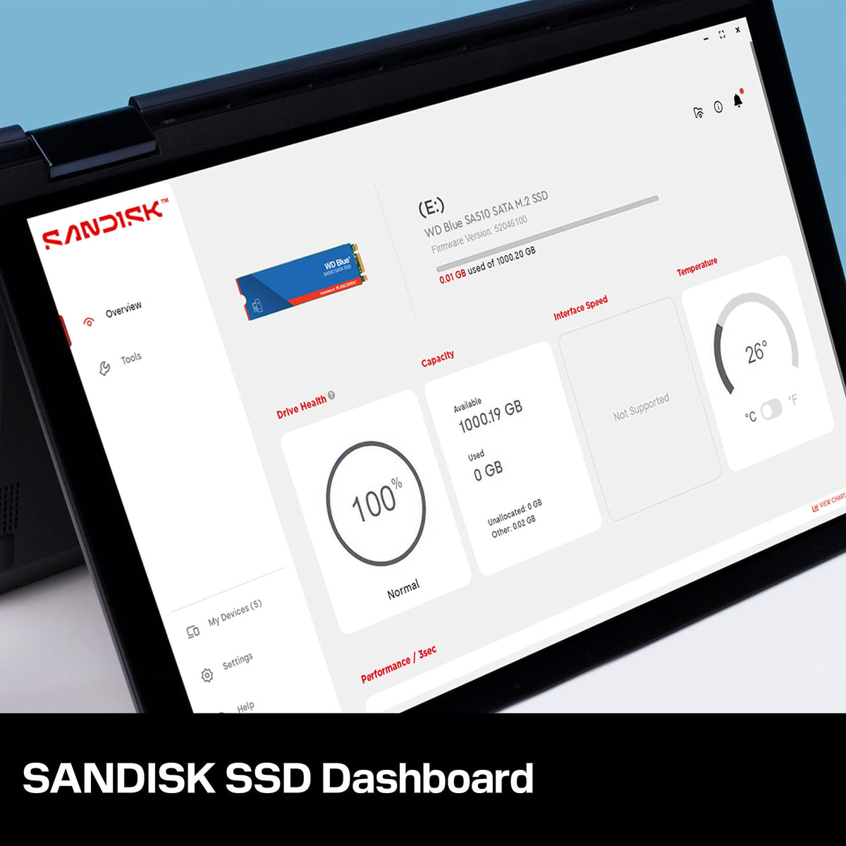 1TB SATA III M.2 2280 Internal Solid State Drive D57348