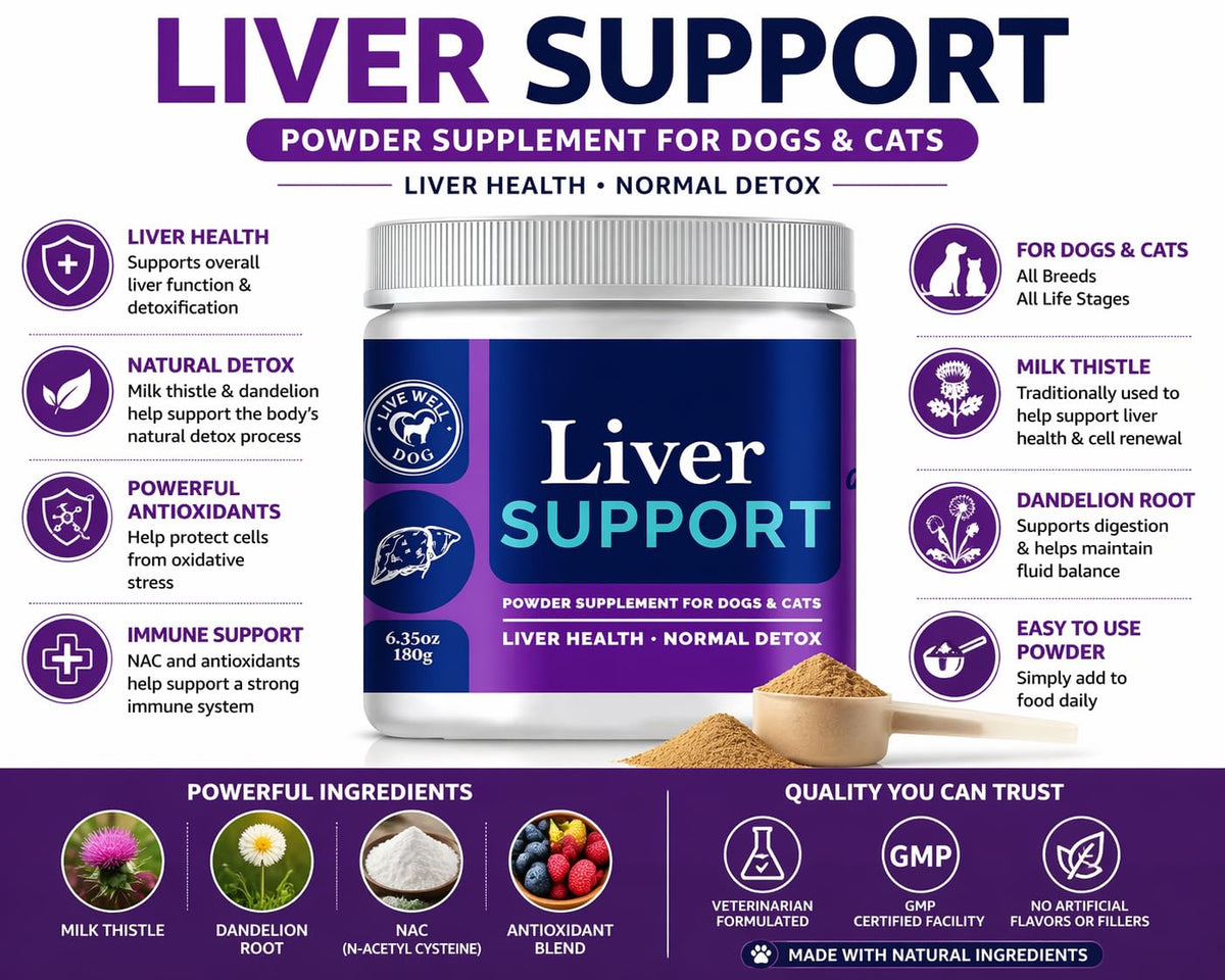 Liver Support Powder 6.35 oz Y191