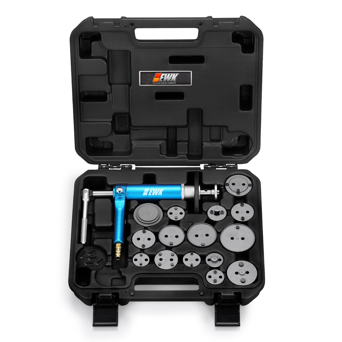 16-Piece Pneumatic Brake Caliper Tool Kit R83355